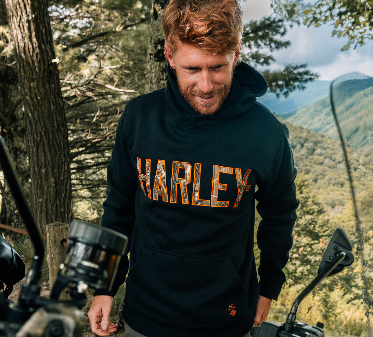Harley-Davidson® X Men's Real Tree Solid Pullover Hoodie