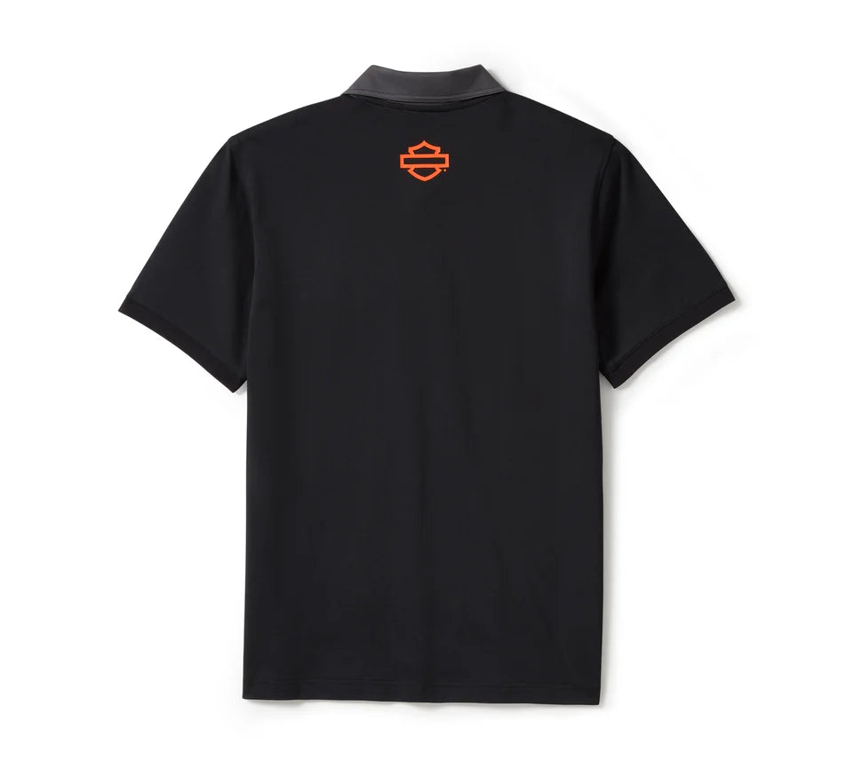 Men's Harley-Davidson® TECH Cool max Short Sleeve Polo