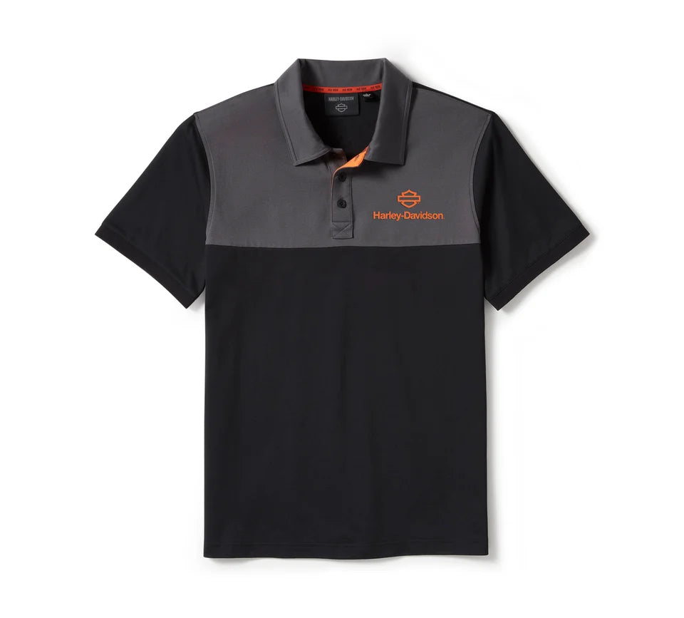 Men's Harley-Davidson® TECH Cool max Short Sleeve Polo