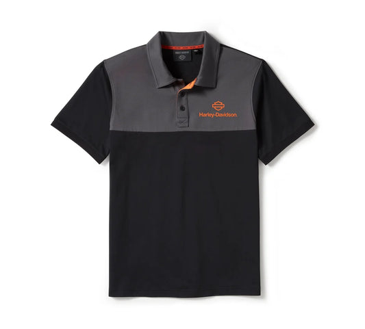 Men's Harley-Davidson® TECH Cool max Short Sleeve Polo