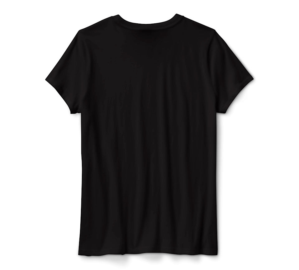 Harley-Davidson® Women's H-D Standard Bar & Shield Harley Black Tee