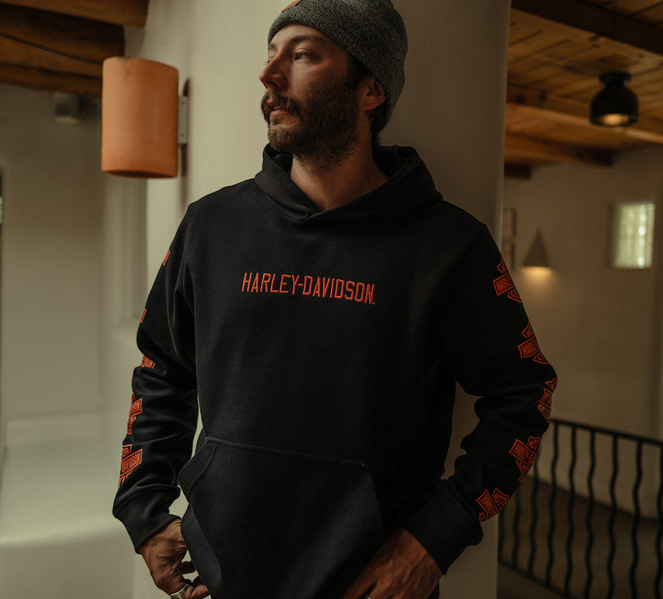 Harley-Davidson® Men's Essential Bar & Shield Pullover Hoodie