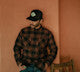 Harley-Davidson® Men's Bar & Shield Buffalo Check Flannel -Plaid-Harley Black & Coffee