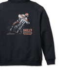 120th Anniversary Harley-Davidson® Men's 120th Racing Hoodie- Black Beauty