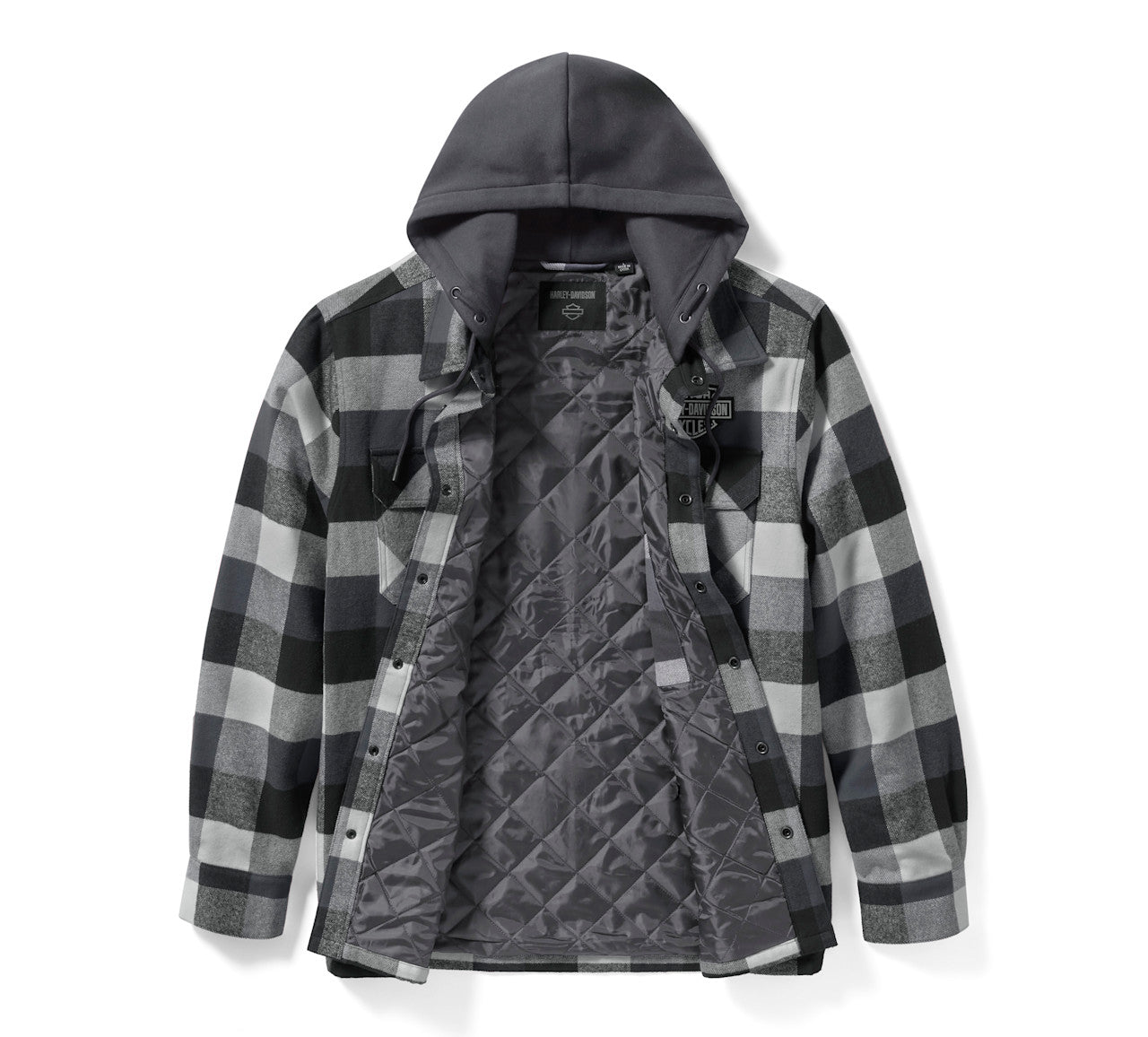 Harley-Davidson® Men's Traveler Hooded Shirt Jacket