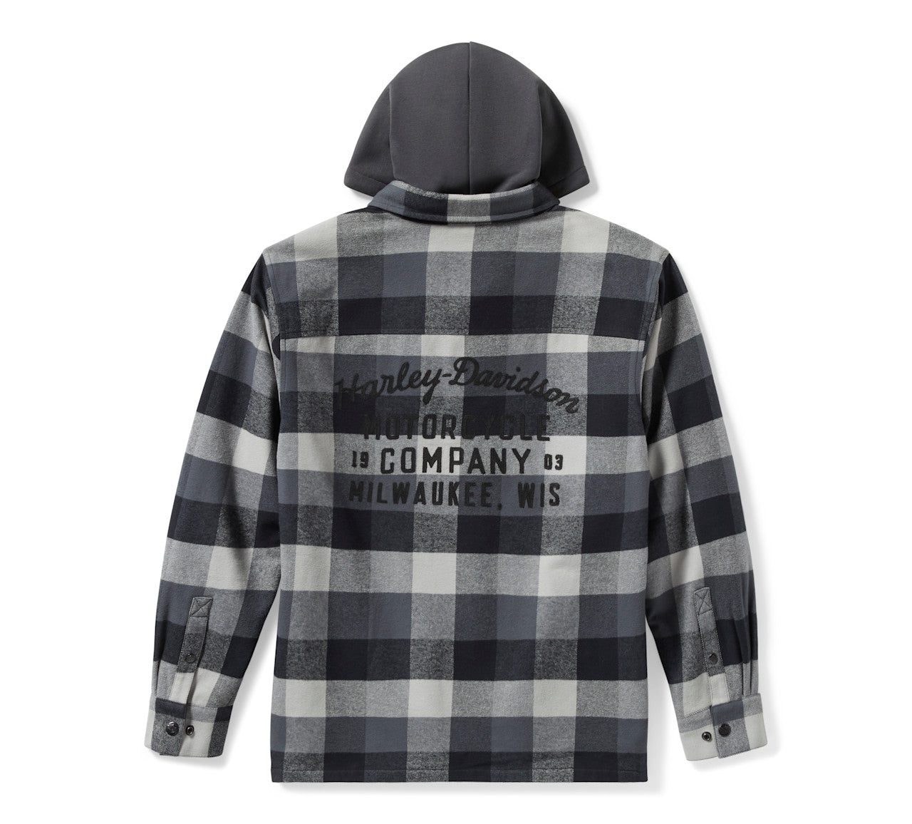 Harley-Davidson® Men's Traveler Hooded Shirt Jacket