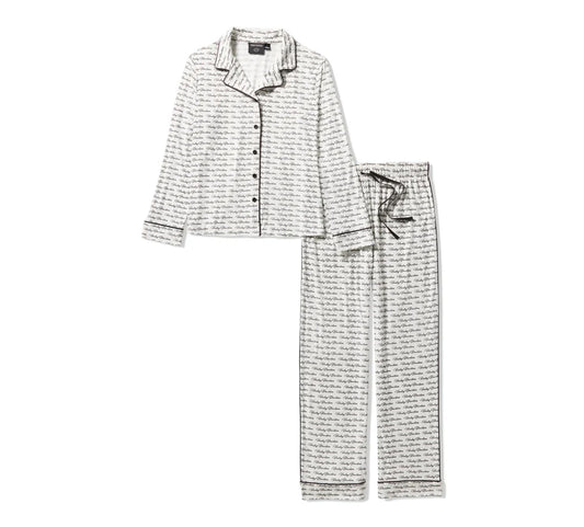 Women's Harley-Davidson® Button Front Pajama Set.