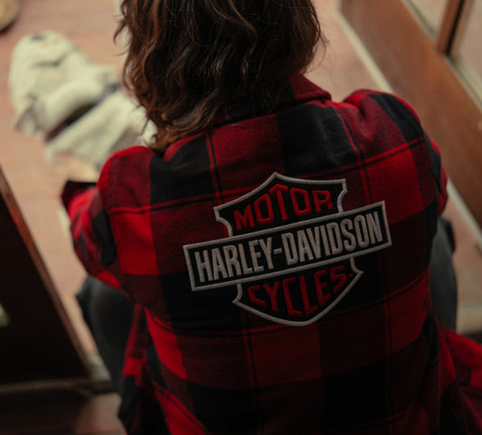 Harley-Davidson® Women's Buffalo Shirt Jacket (Sherpa Lined)