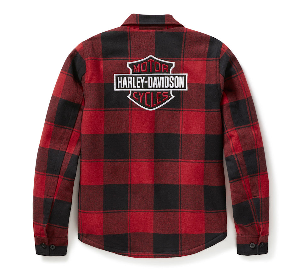 Harley-Davidson® Women's Buffalo Shirt Jacket (Sherpa Lined)