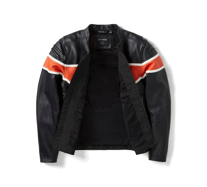 Harley-Davidson® Men's Trenton Leather Riding Jacket