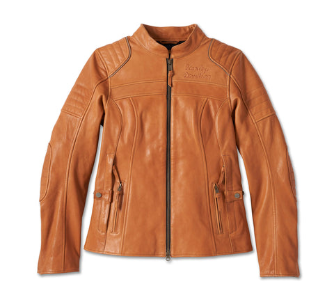 Harley-Davidson® Women's Pursuit Triple Vent System Leather Jacket