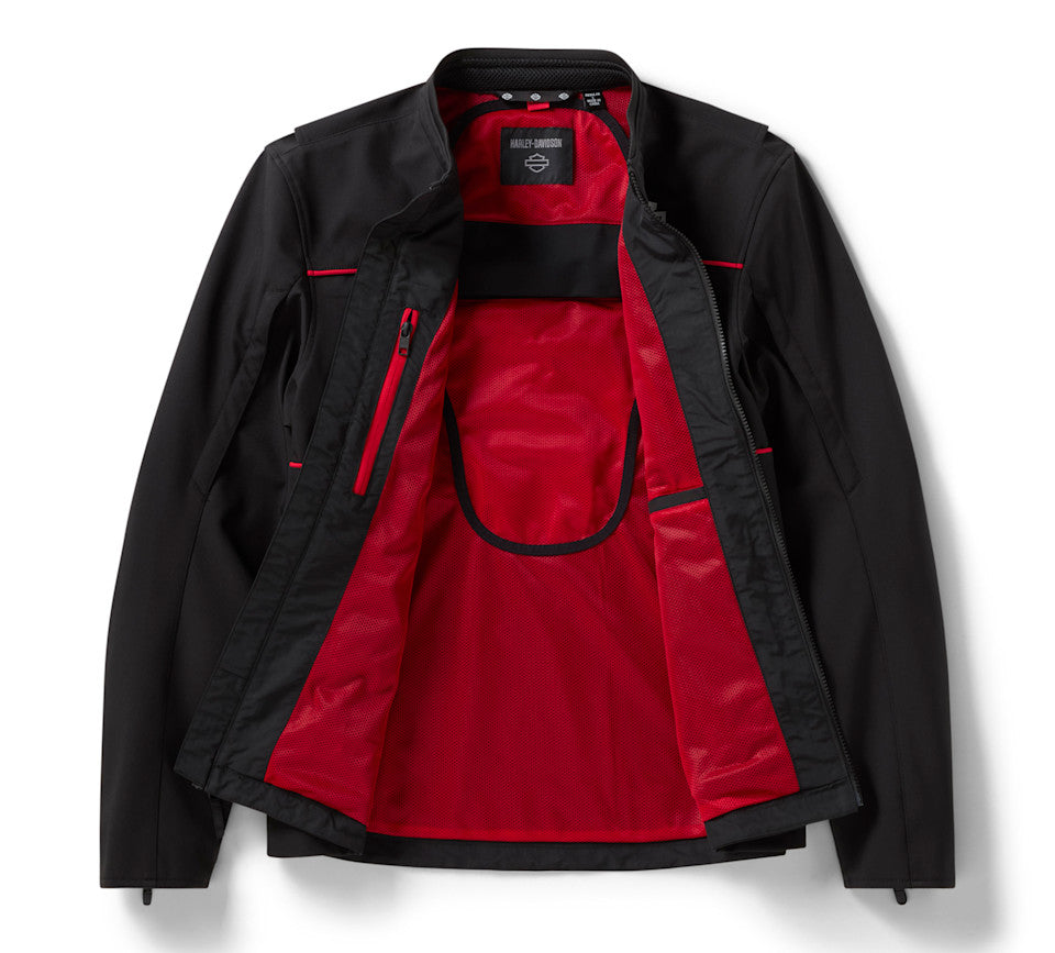 Harley-Davidson® Men's Screaming Eagle Soft  Shell Riding Jacket