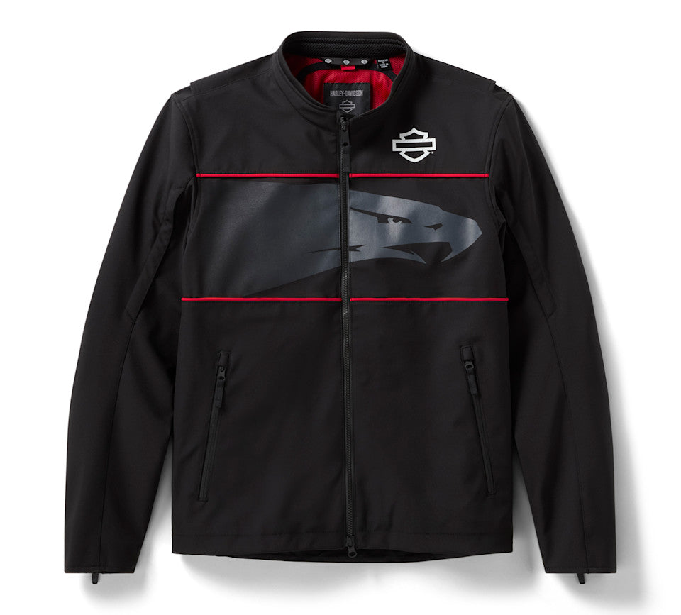 Harley-Davidson® Men's Screaming Eagle Soft  Shell Riding Jacket
