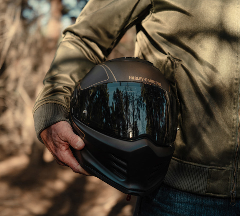 Harley-Davidson® Division X15 Willie G™ Dark Custom Helmet [Limited Edition ]