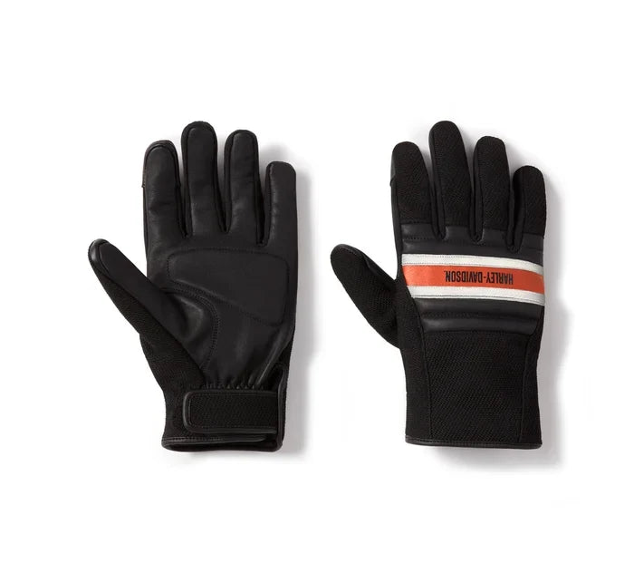 Harley-Davidson® Men's Trenton Leather Riding Gloves