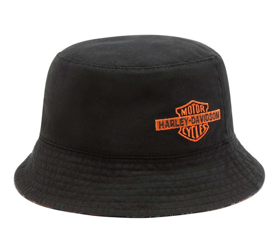 Harley-Davidson® H-D® Essential Oil Can Reversible Bucket Hat