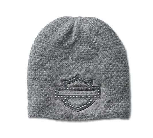 Harley-Davidson® Women's Bar & Shield Quiet Shade Beanie