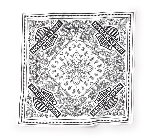 Harley-Davidson® Bar & Shield Classic Bandana Cloud Dancer