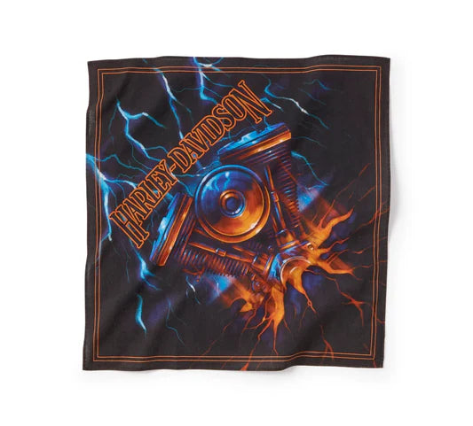 Harley-Davidson® Evo Graphic Lightning Bandana