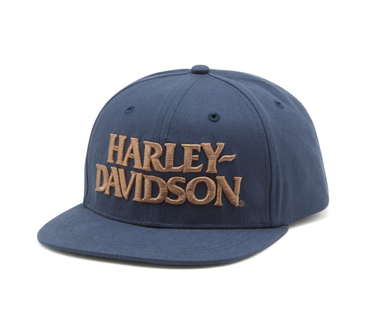 Harley-Davidson® Lightning Eagle Panhead Fitted Cap Mood-Indigo