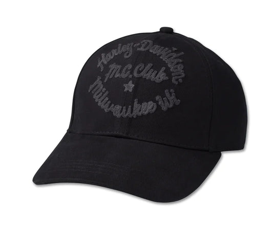 Harley-Davidson® Club Crew Baseball Cap - Black