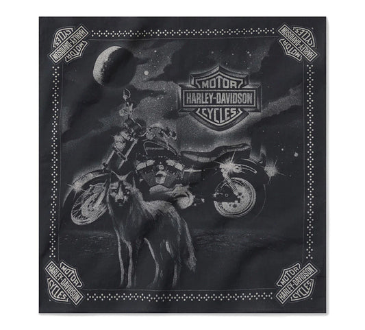Harley-Davidson®  Lone Wolf Lowrider Bandana