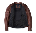 Harley-Davidson® Women's Linden Leather Jacket - Brown