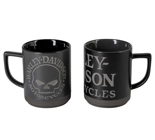 Harley-Davidson® Willie G Skull Mug Set