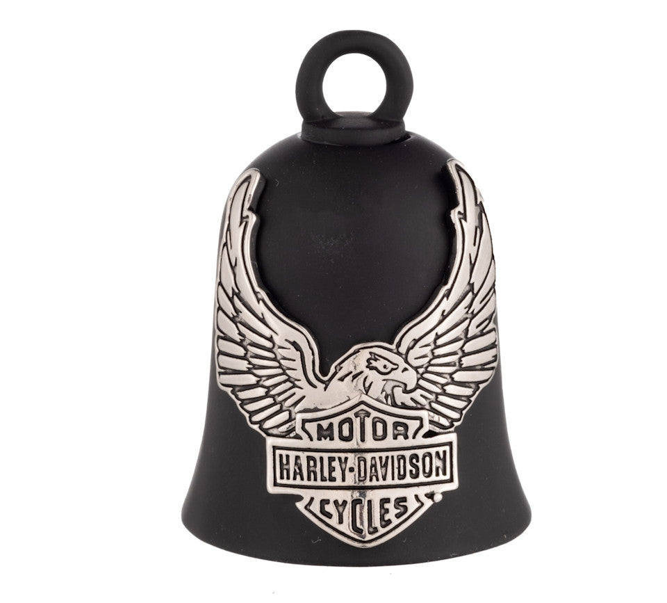 B & S Eagle  Black / Silver Ride Bell