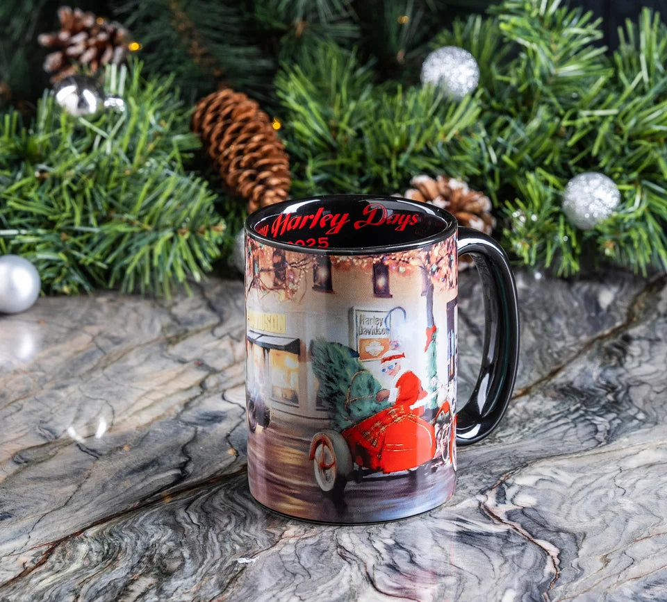 Harley-Davidson® 2025 Biker Santa Mug