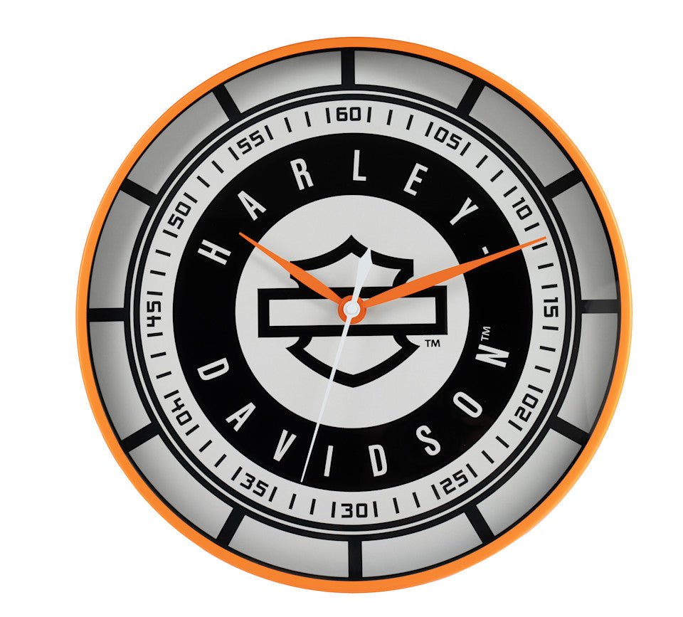 Harley-Davidson® SpeedMeter Clock