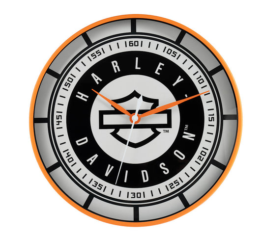 Harley-Davidson® SpeedMeter Clock