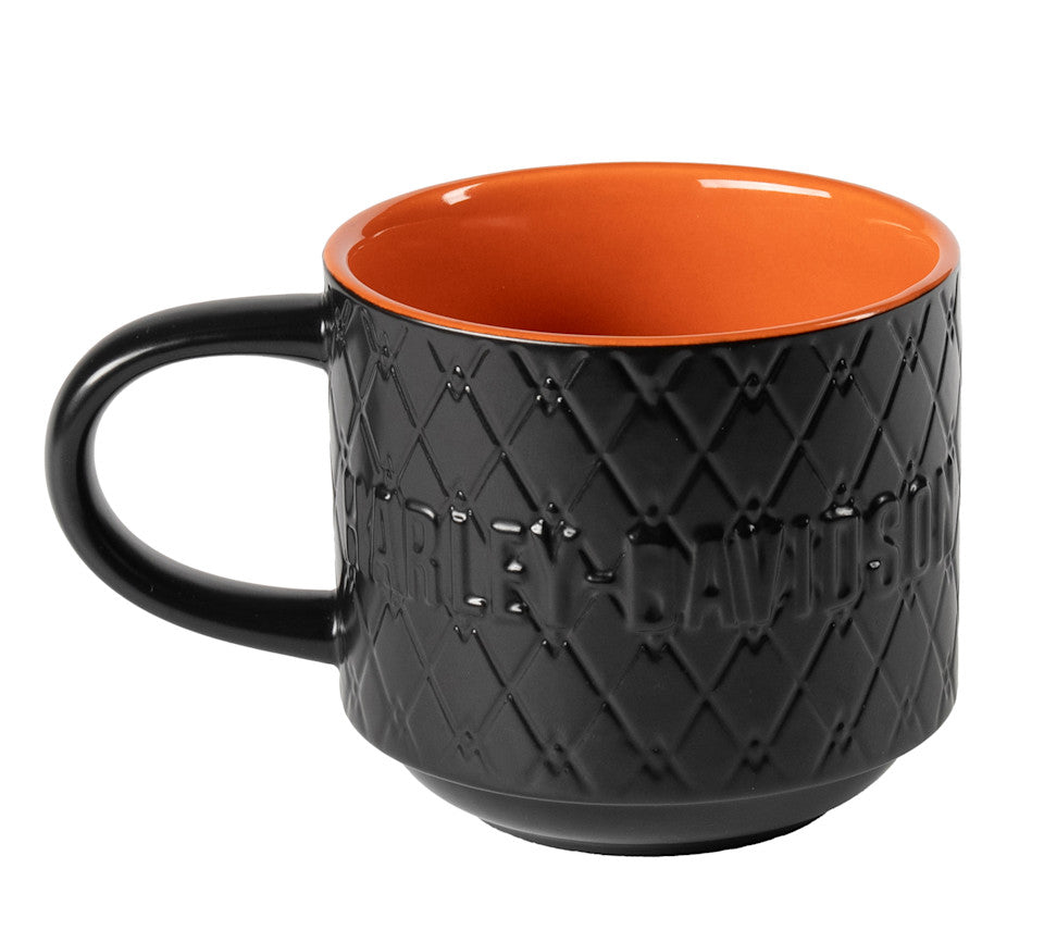 Harley-Davidson® Open Bar & Shield Embossed Mug Set
