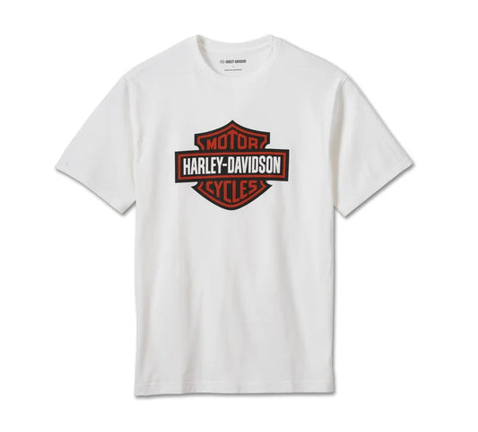 Harley-Davidson® Men's Bar & Shield Tee - White