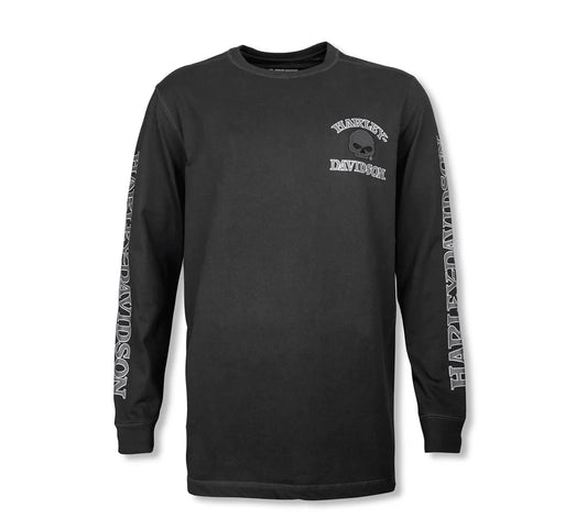 Black Willie G™ Skull Long Sleeve Tee