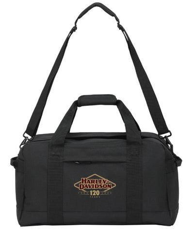 Harley-Davidson® 120th Anniversary 20in Duffel Bag w/ Detachable Shoulder Strap