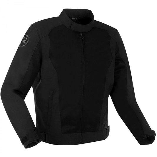 Bering Nelson Black Textile Mesh Jacket