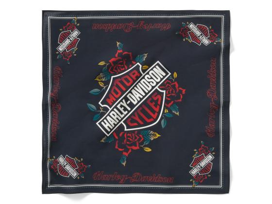 Harley-Davidson®  Serpent Rose Bandana