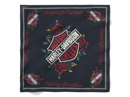 Harley-Davidson®  Serpent Rose Bandana