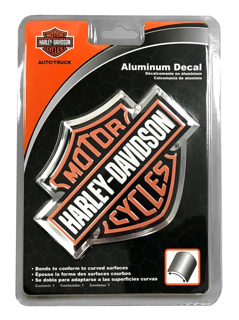 Harley-Davidson® B&S Aluminum Decal