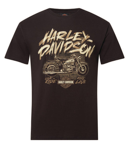 Harley-Davidson® Men's Covert Short Sleeve Tee - Black
