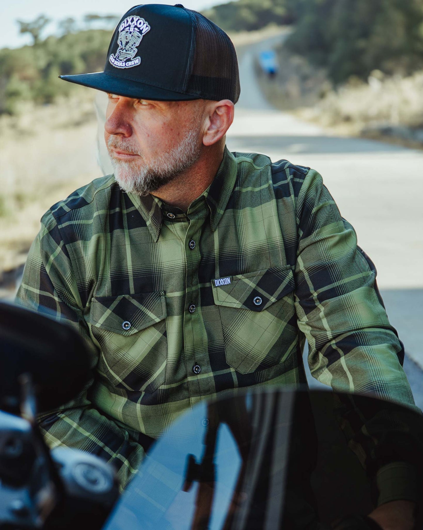 Dixxon Mens Sturgis Crazy Horse Flannel