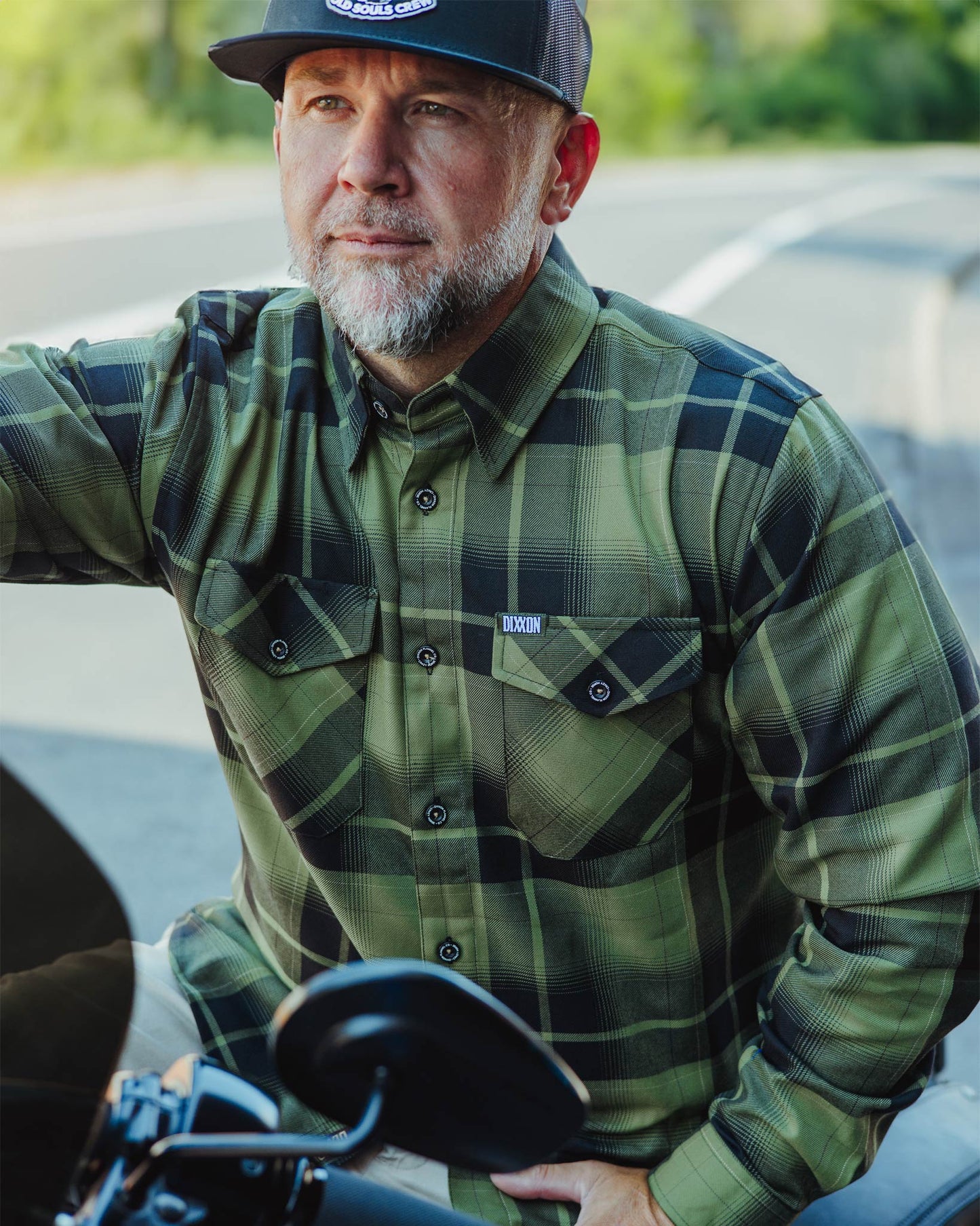 Dixxon Mens Sturgis Crazy Horse Flannel