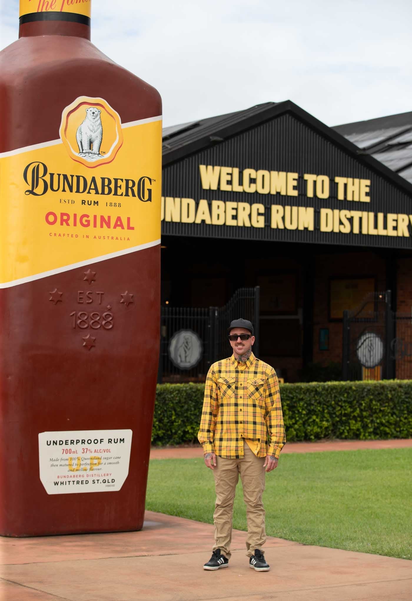 Bundaberg Rum Flannel Detail