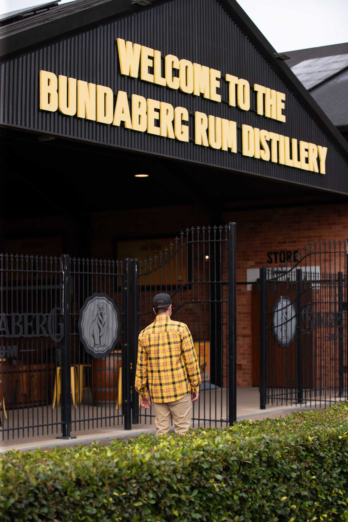 Bundaberg Rum Flannel Detail