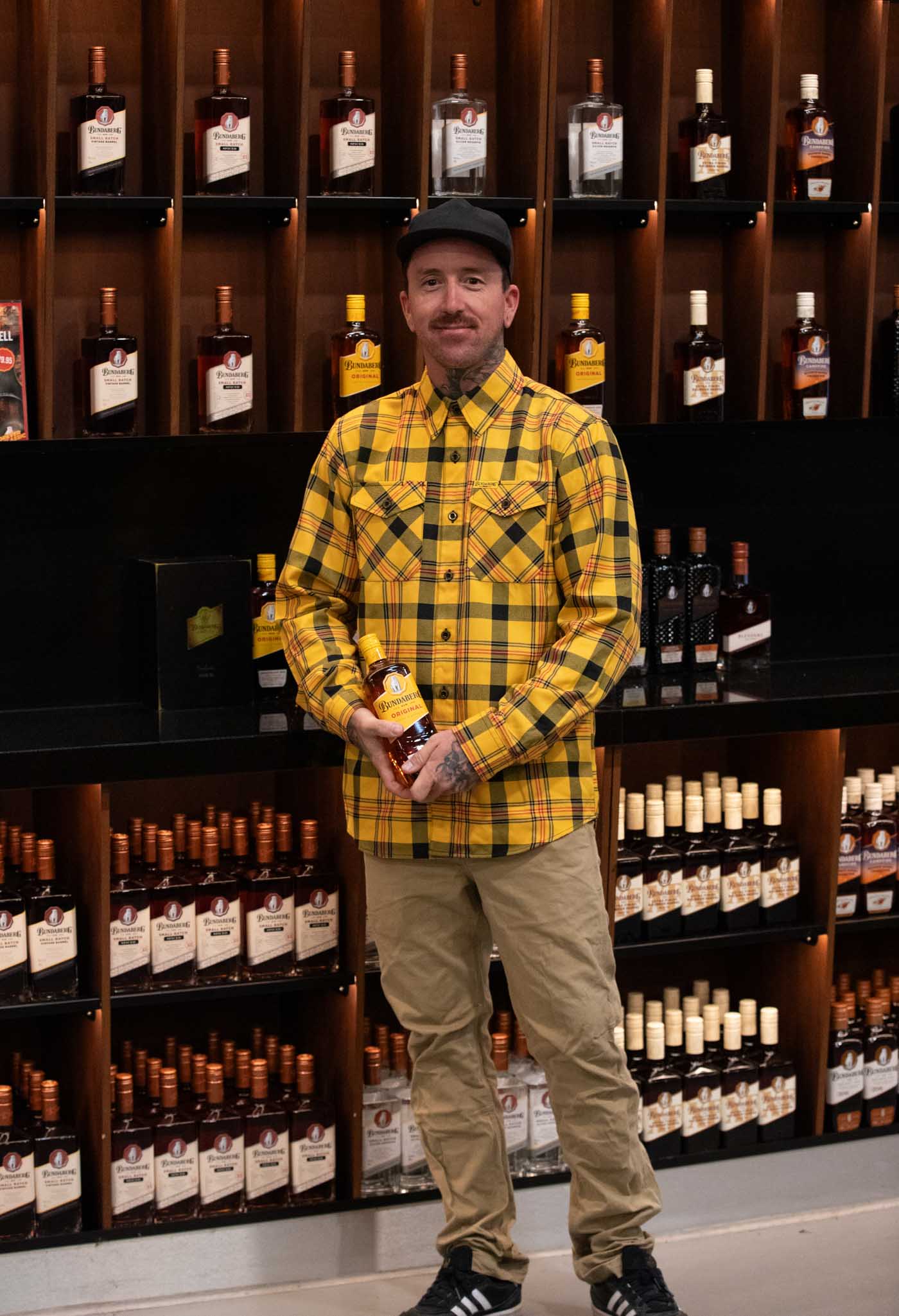 Bundaberg Rum Flannel Detail