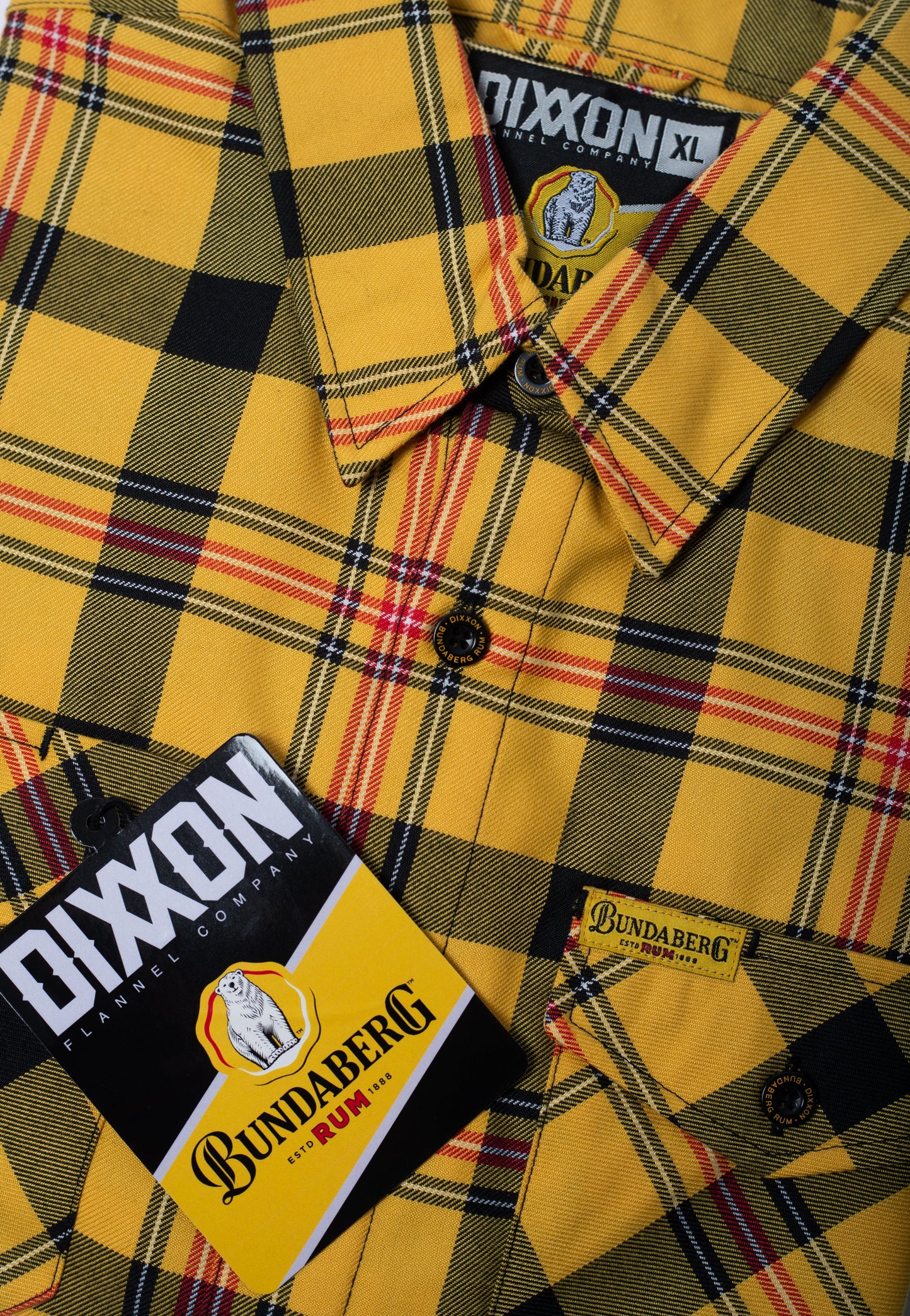 Bundaberg Rum Flannel Detail