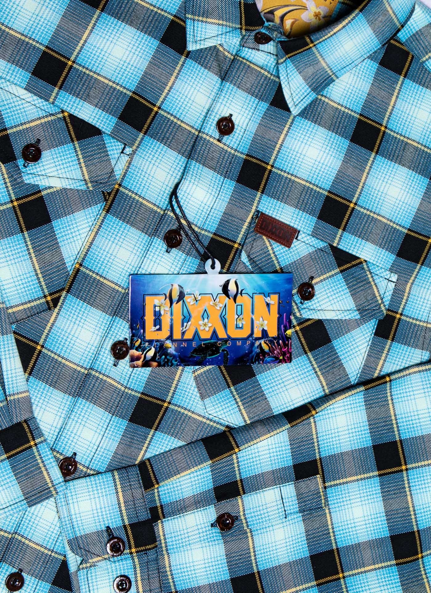 Ohana Flannel Sticker Tag