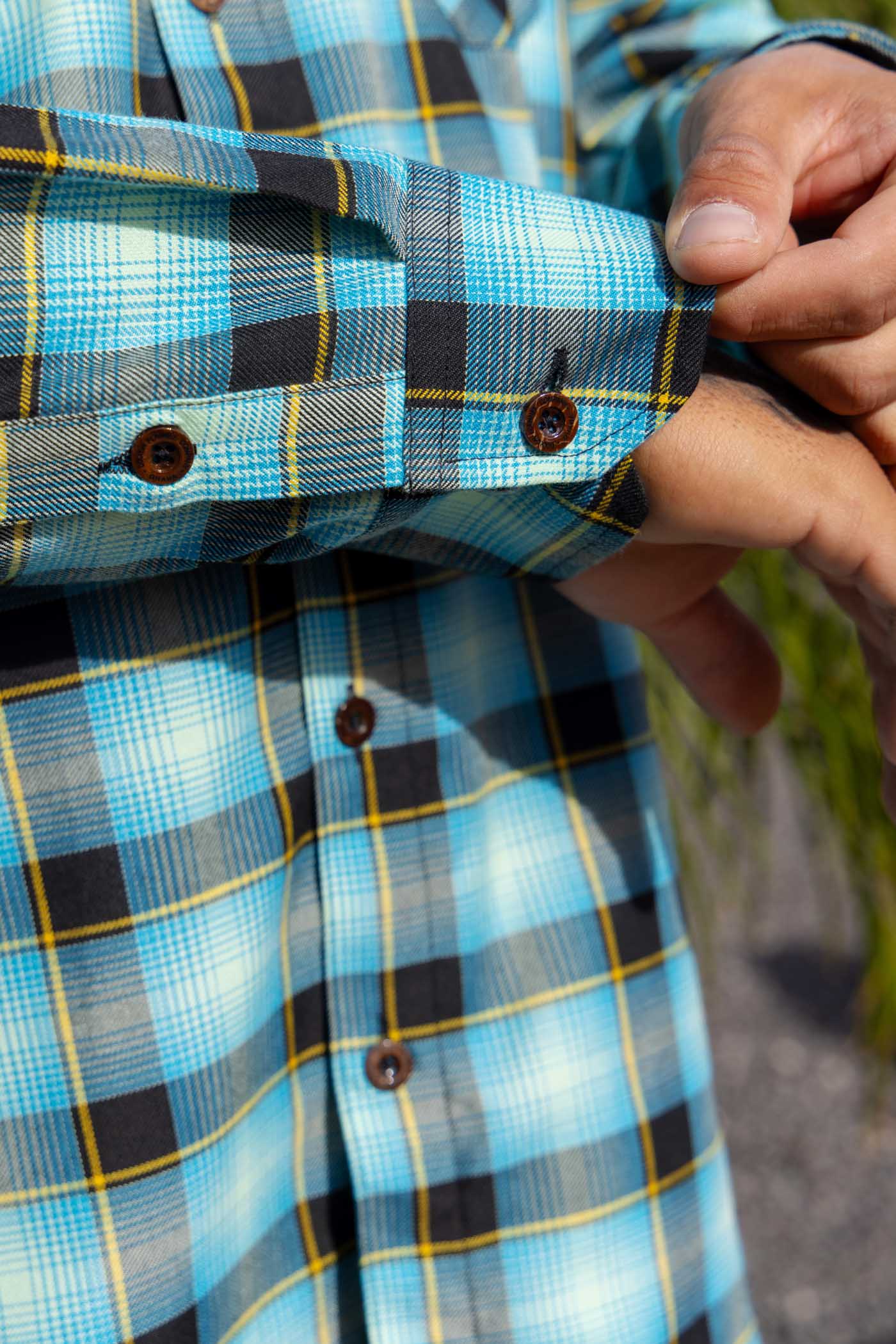 Ohana Flannel Detail
