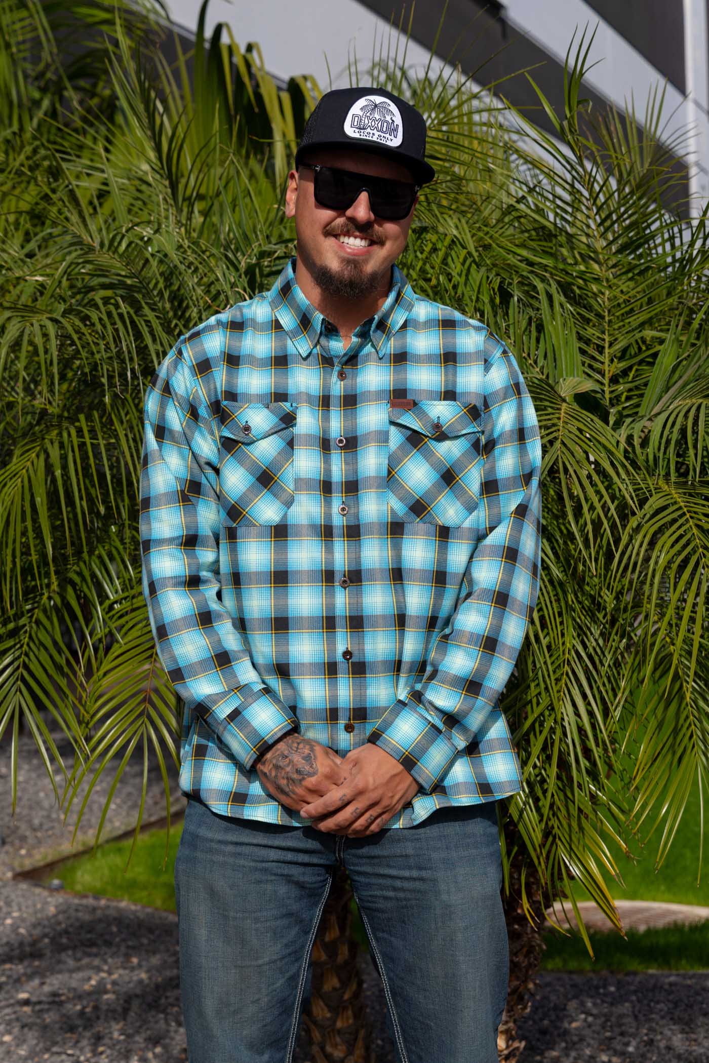 Ohana Flannel Detail